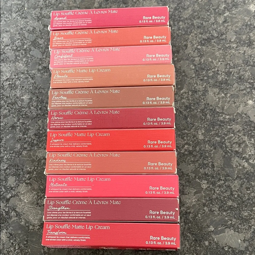 Rare Beauty Lip Soufflé Matte Lip Cream select your shade 12 to choose from